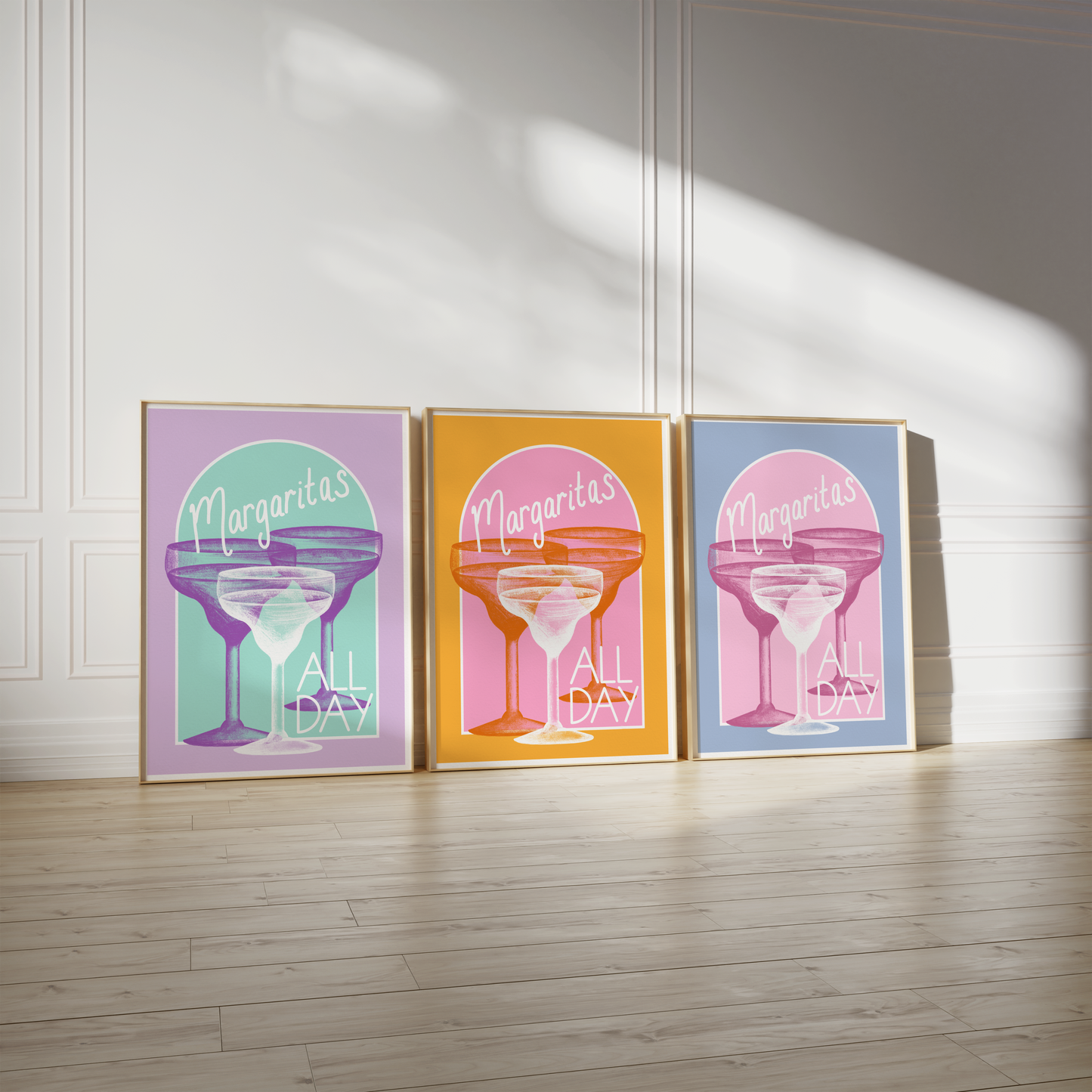 'Margaritas All Day' Print SECONDS SALE