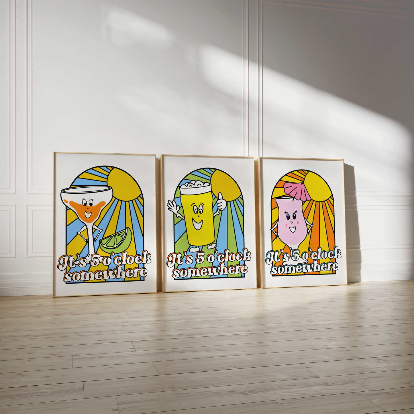 'It's 5 O'Clock Somewhere - Margs' Print