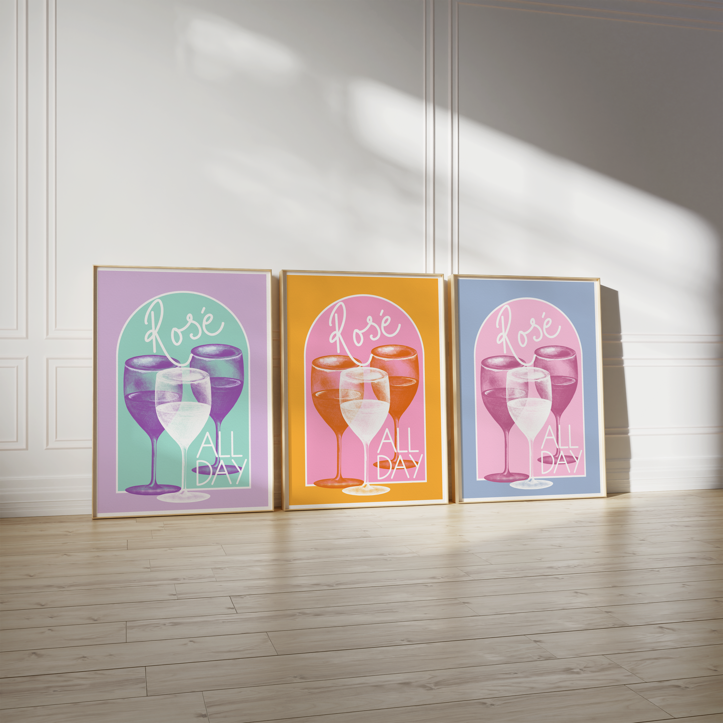'Rosé All Day' Print