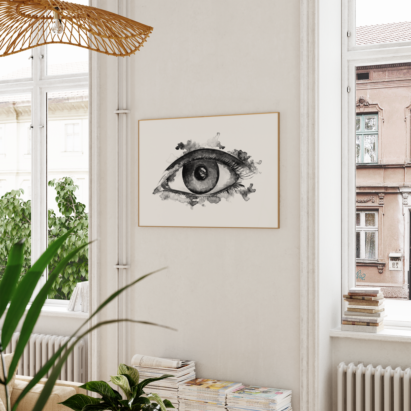 Eye Watercolour Print