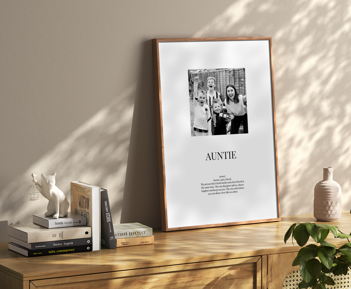 'Auntie' Personalised Print