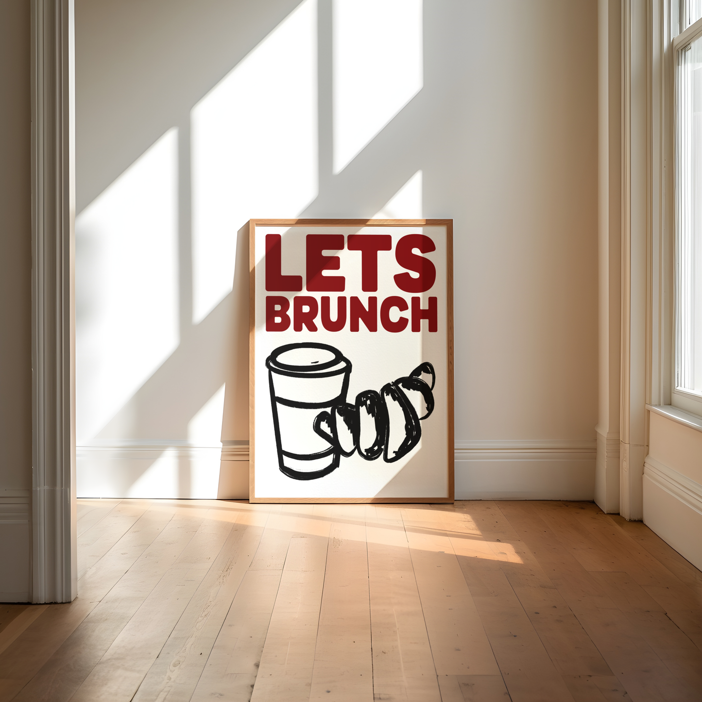 'Lets Brunch' Print