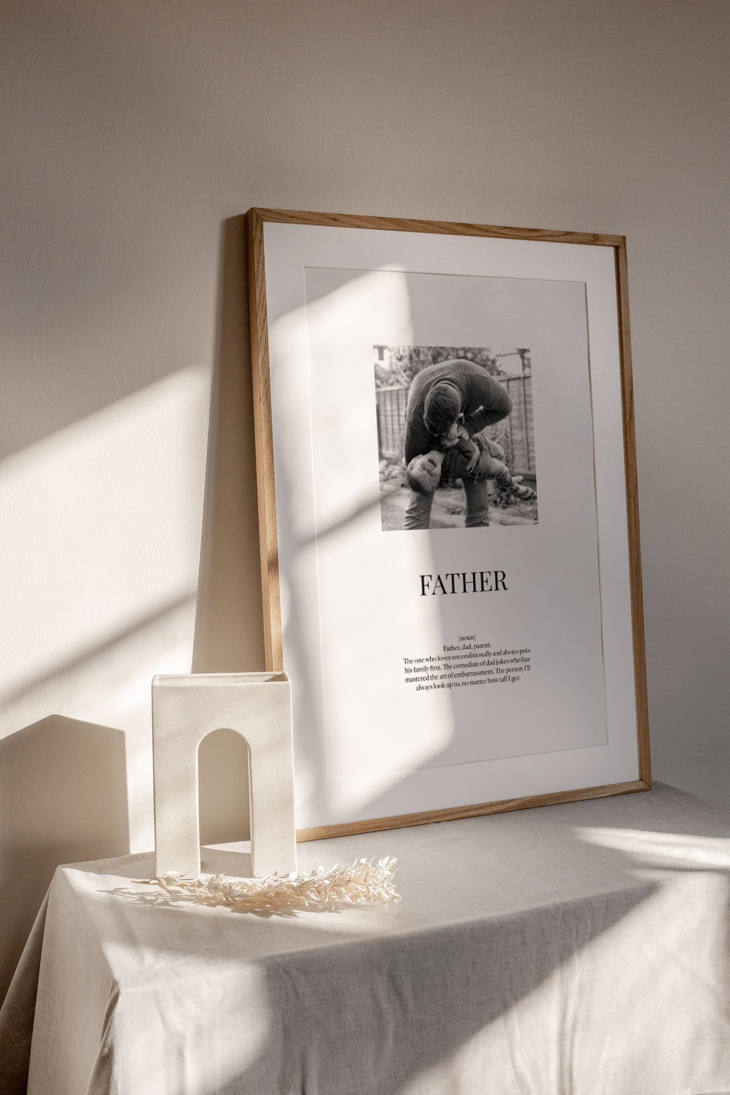 'Father' Personalised Print