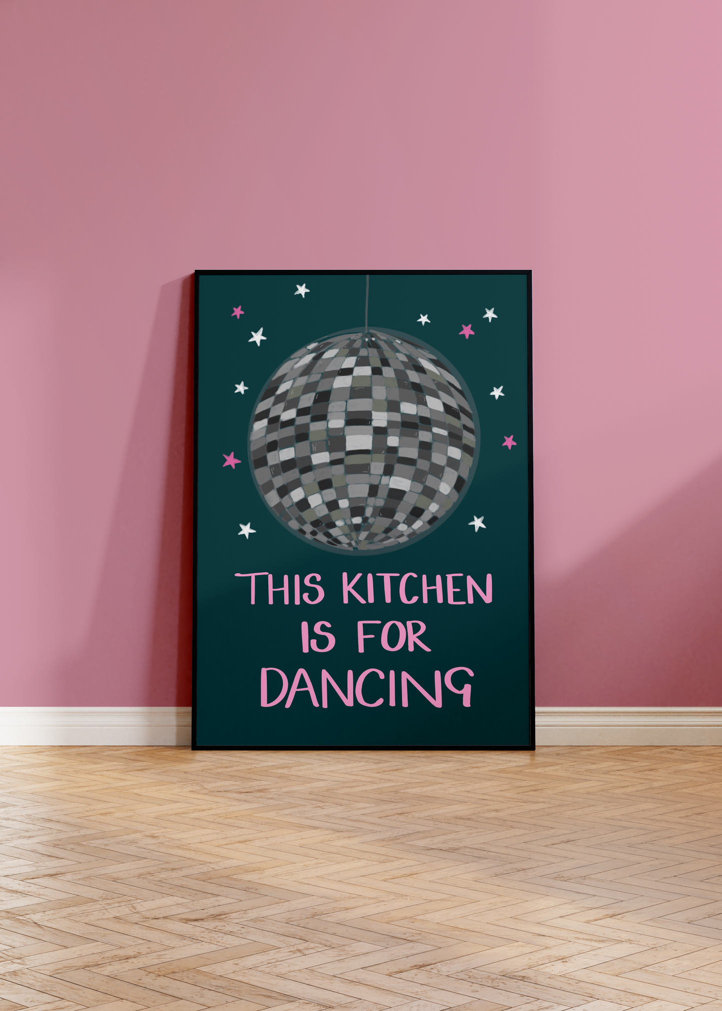 'This Kitchen Is For Dancing' Print