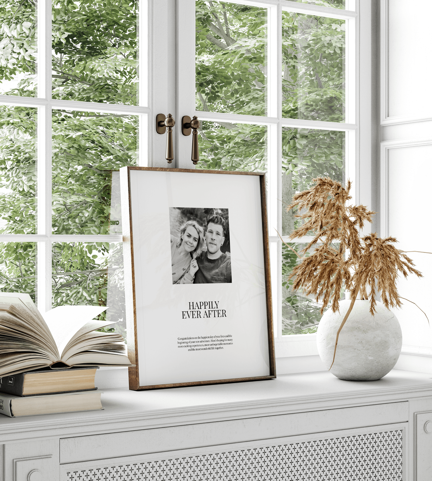 'Happily Ever After' Personalised Print