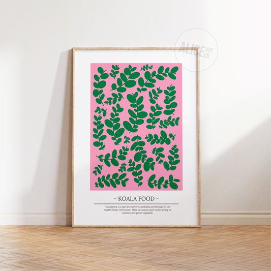 'Koala Food' Flower Print SECONDS SALE