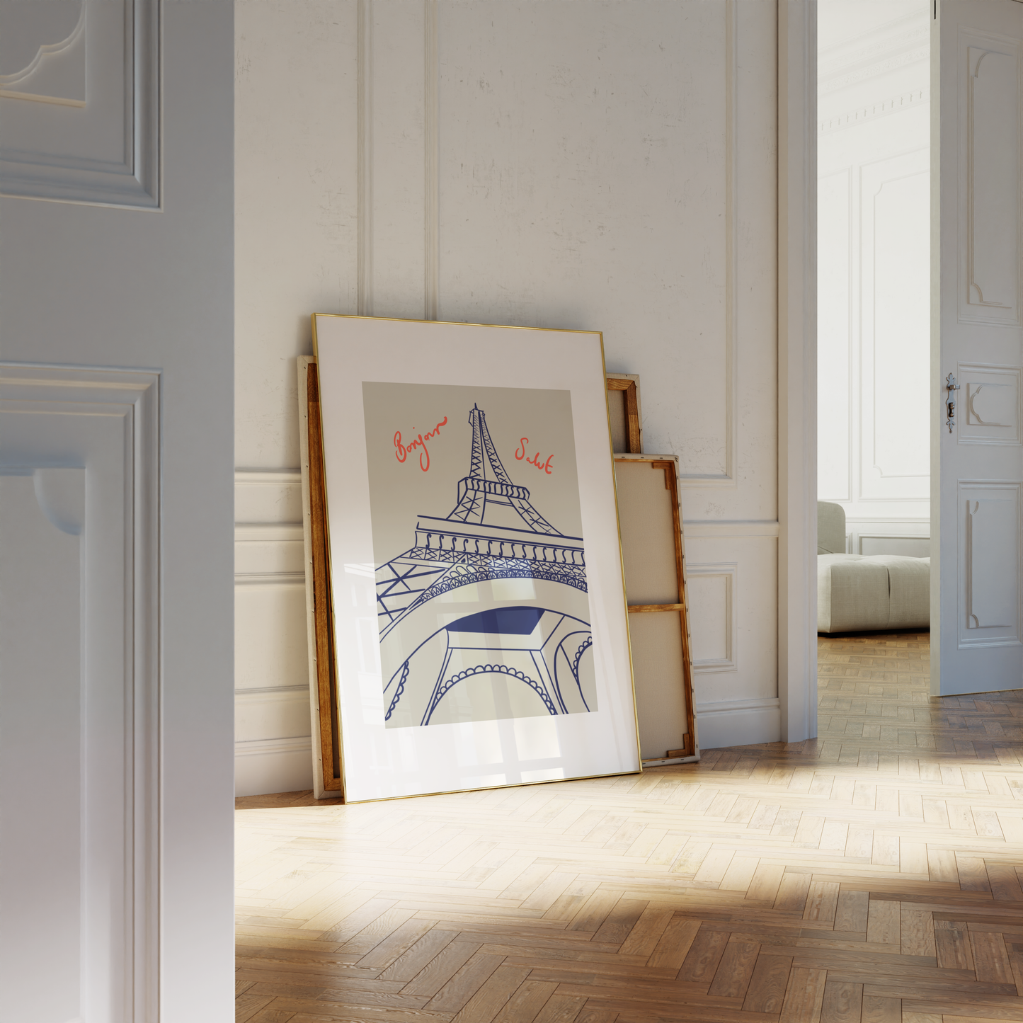 Paris Eiffel Tower Print