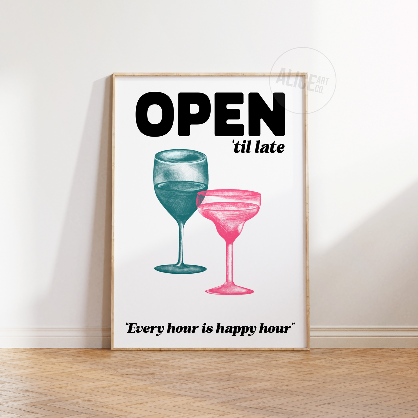 'Open Til Late' Print