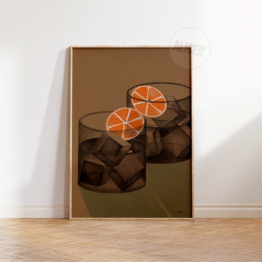 'Wild West Whiskey' Print