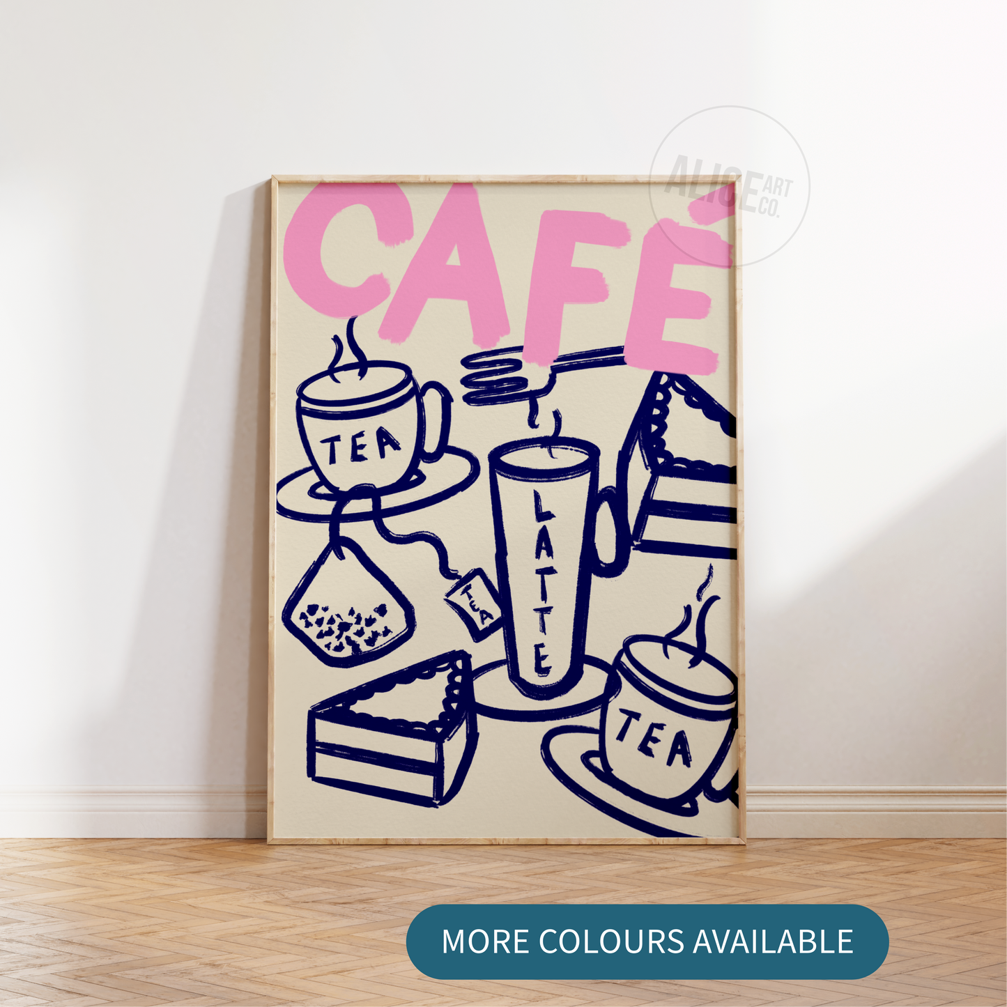 'Café' Print