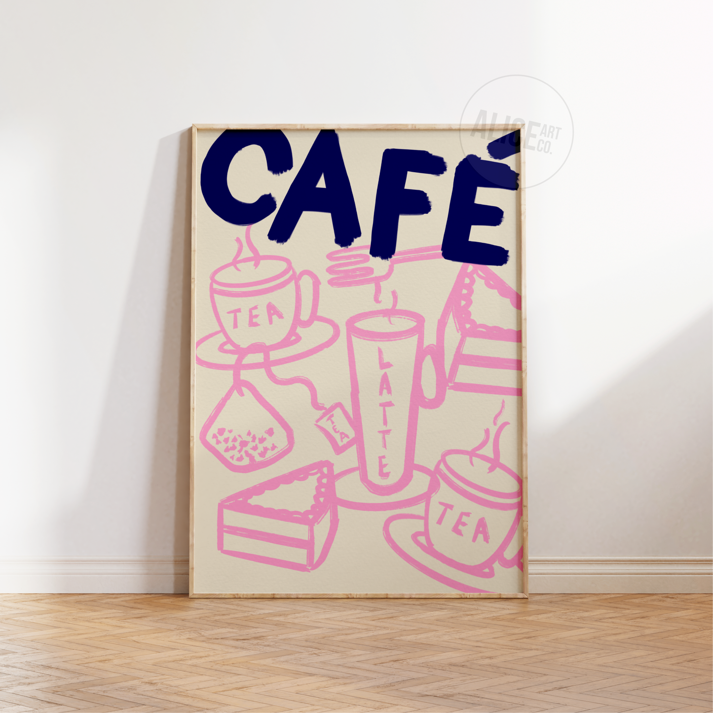 'Café' Print