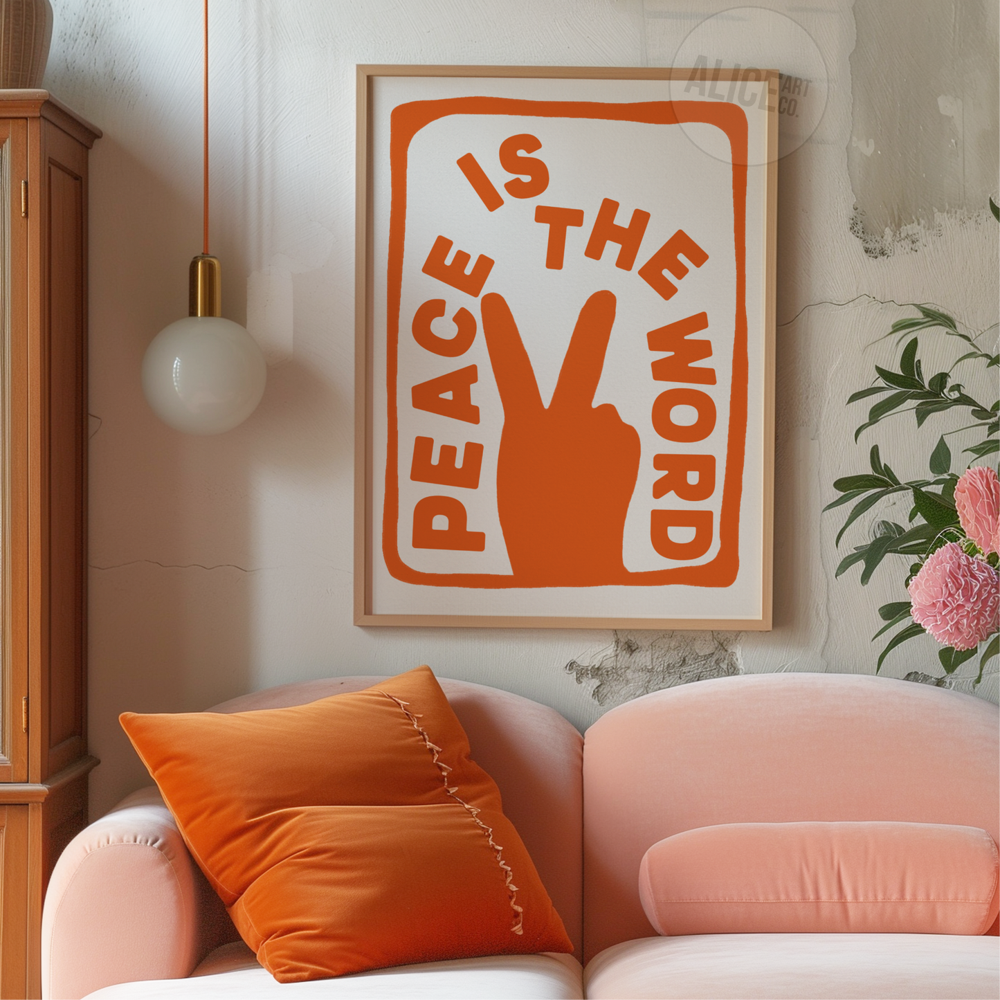 'Peace Is the Word' Print