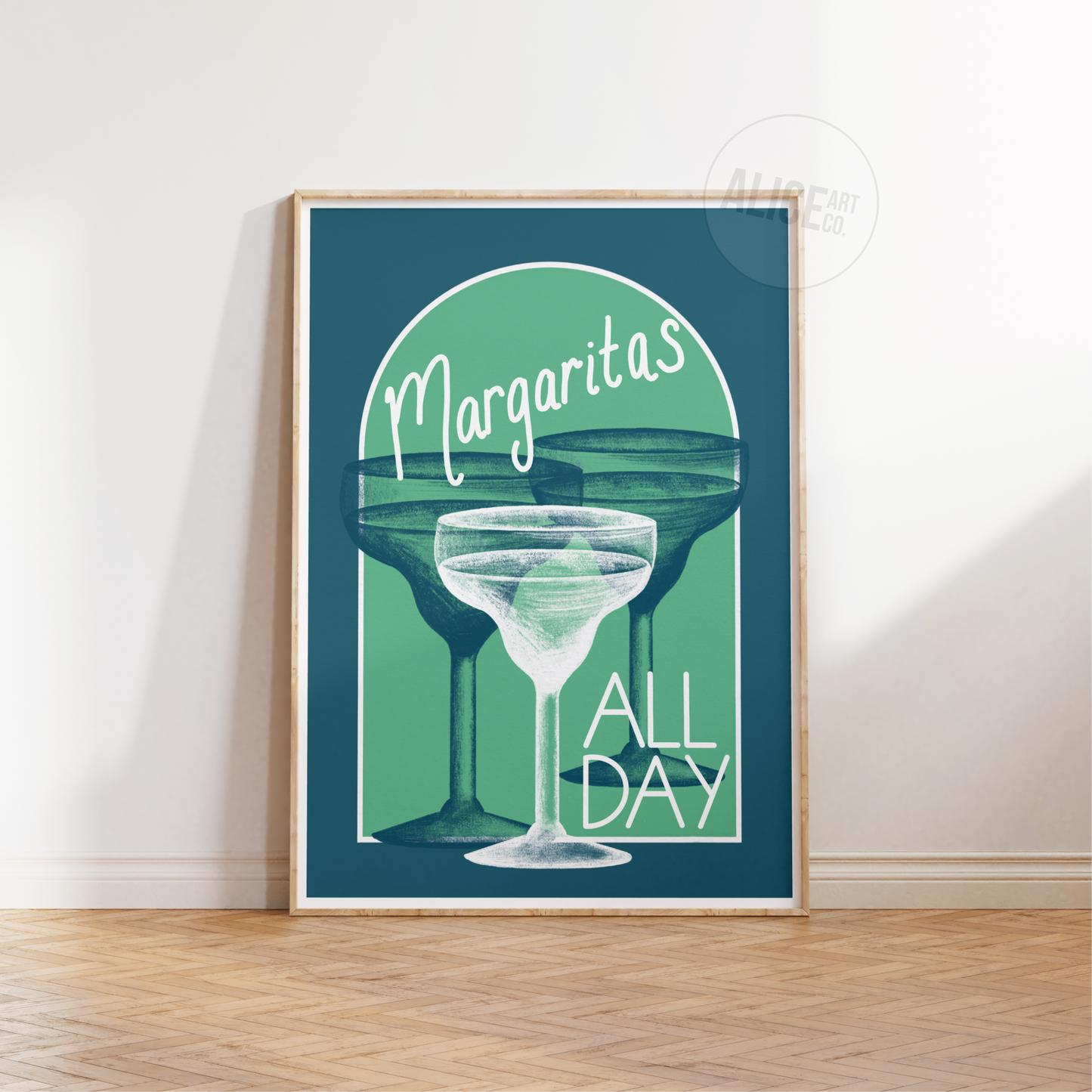 'Margaritas All Day' Print