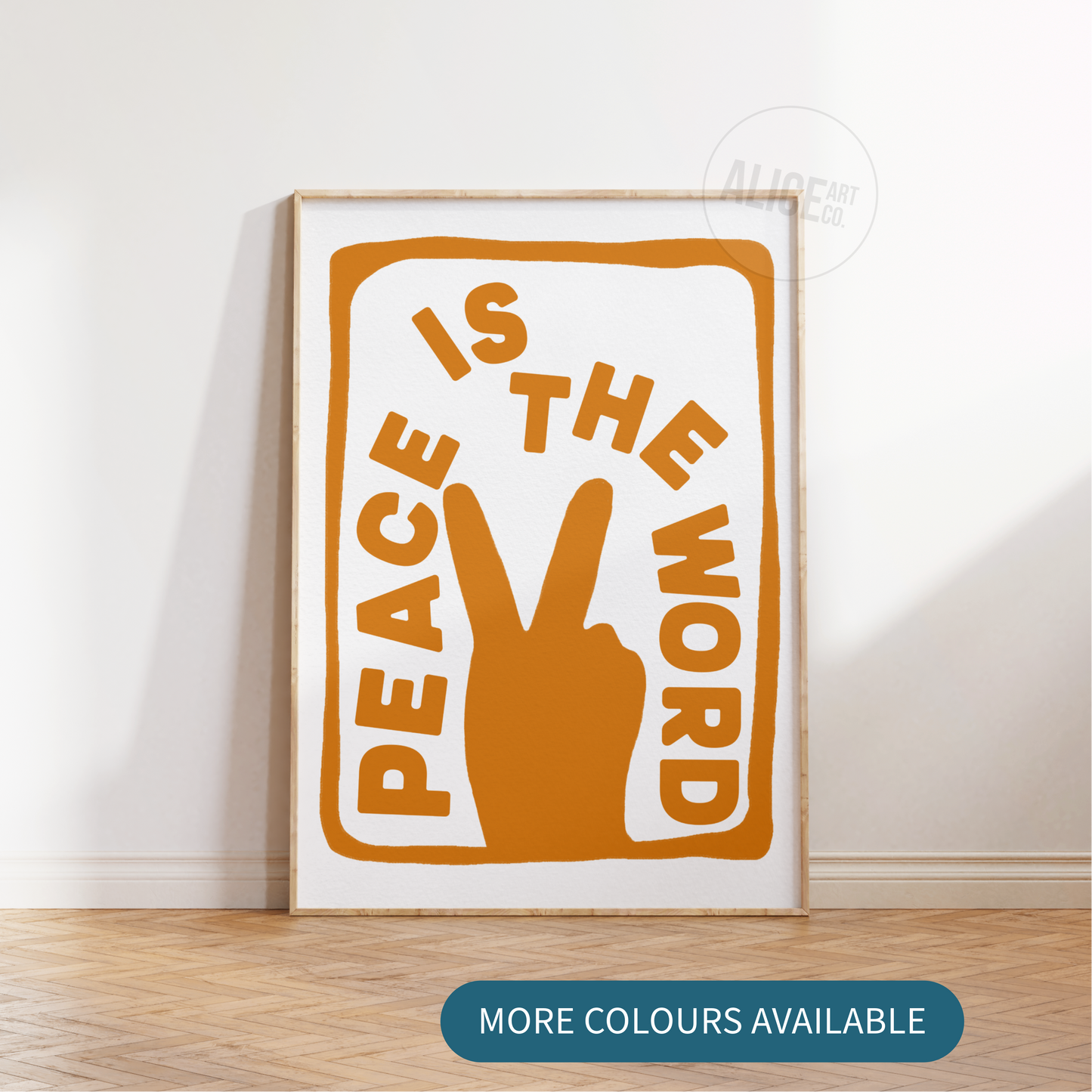 'Peace Is the Word' Print