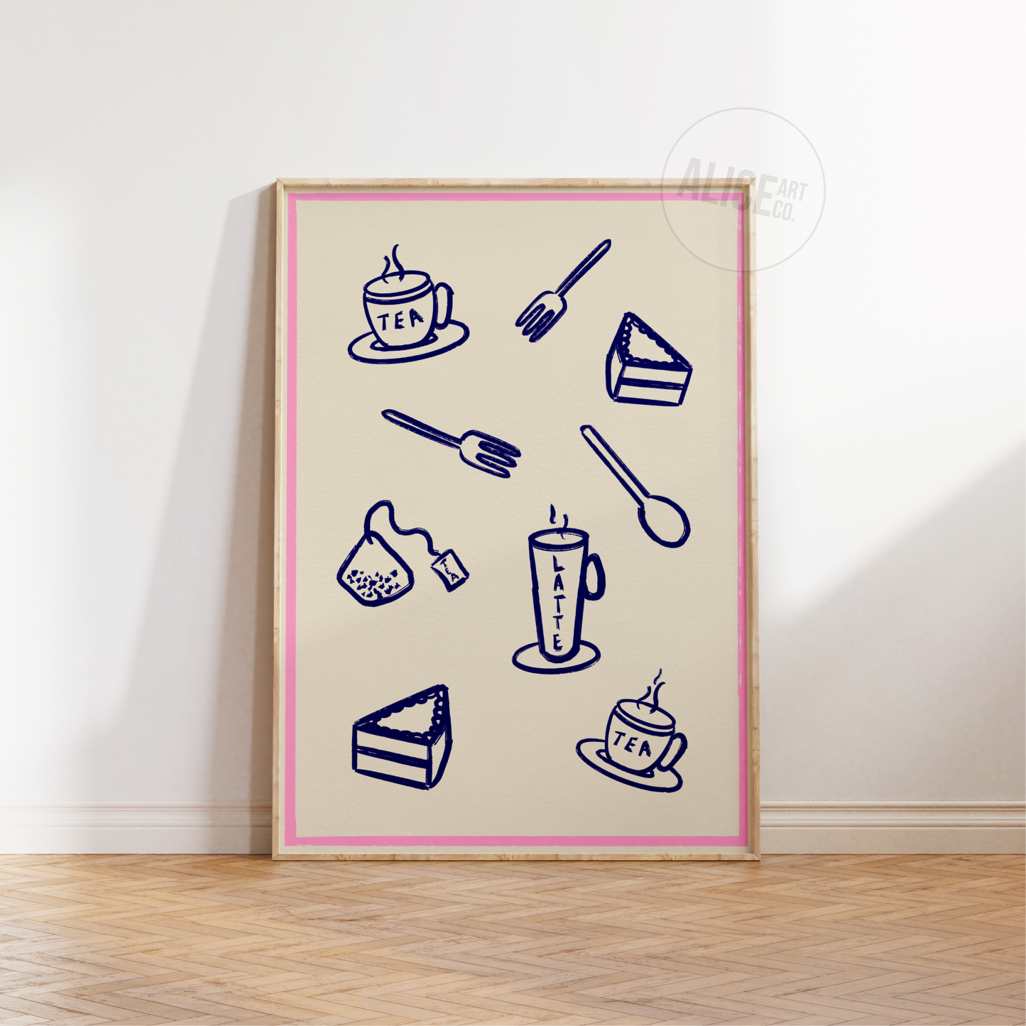 'Tea Time' Illustration