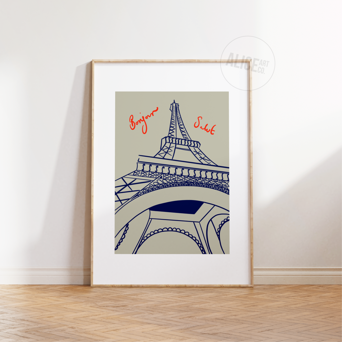 Paris Eiffel Tower Print