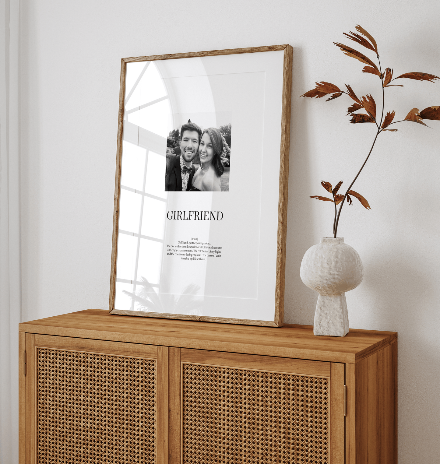 'Girlfriend' Personalised Print