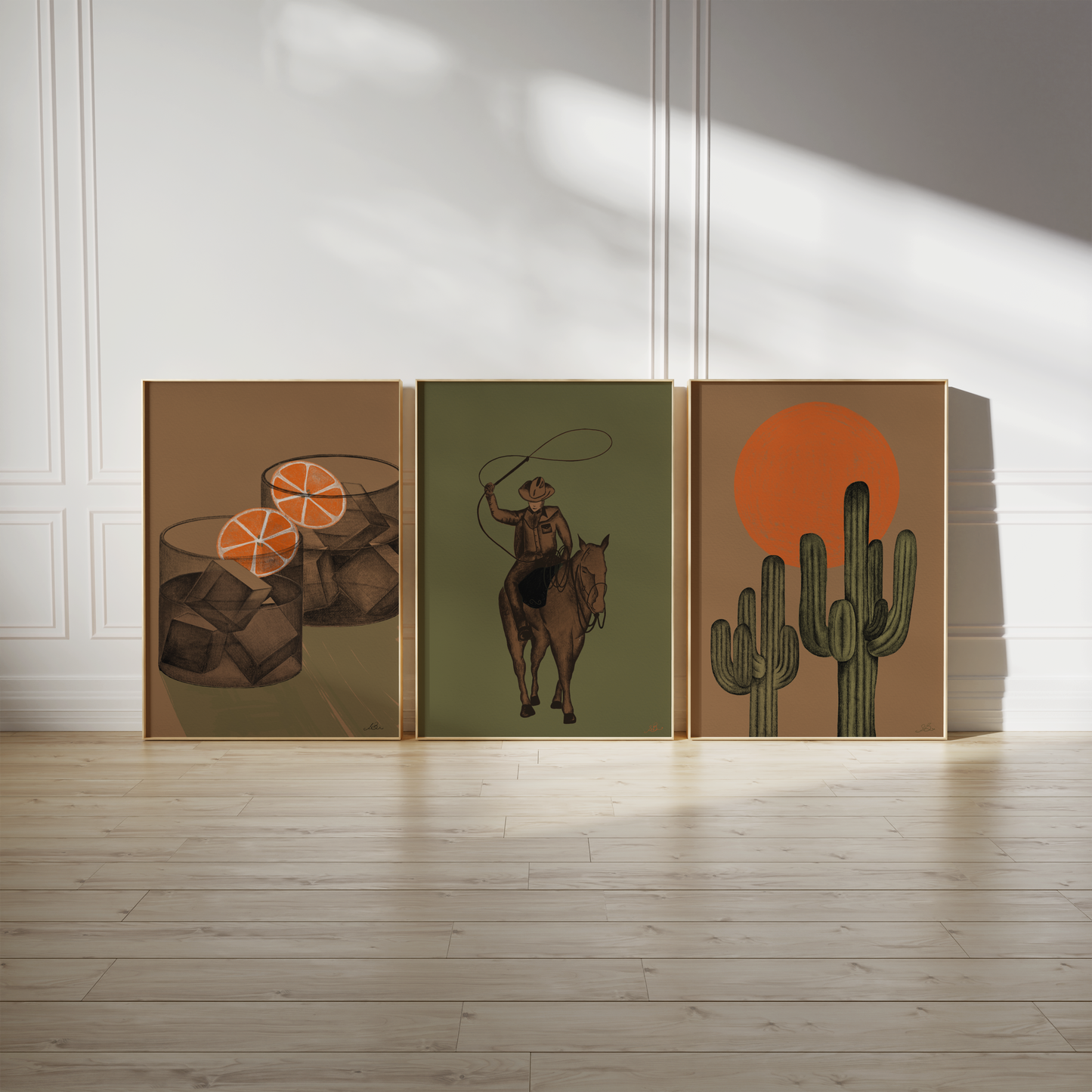 'Wild West Whiskey' Print