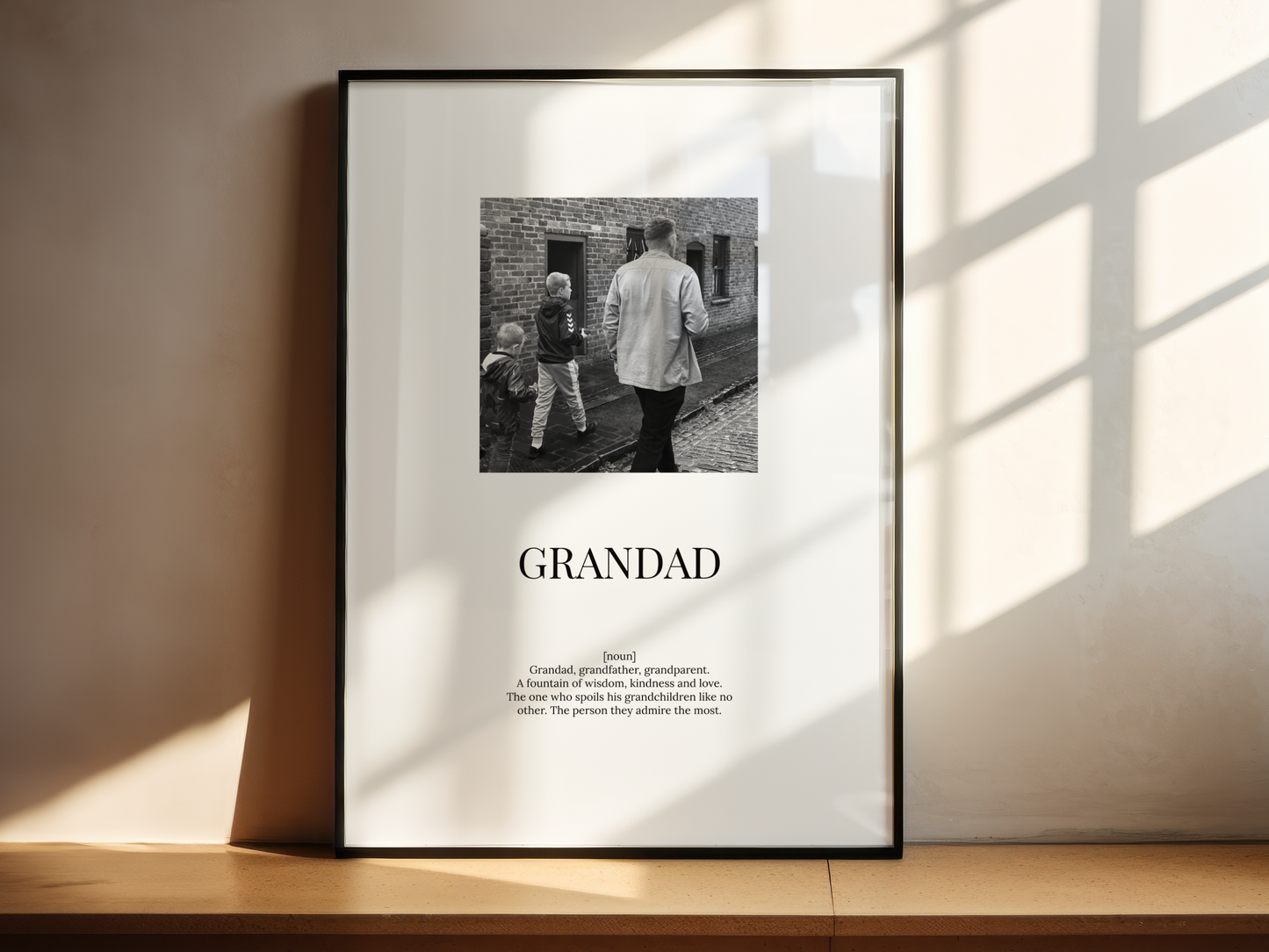 'Grandad' Personalised Print