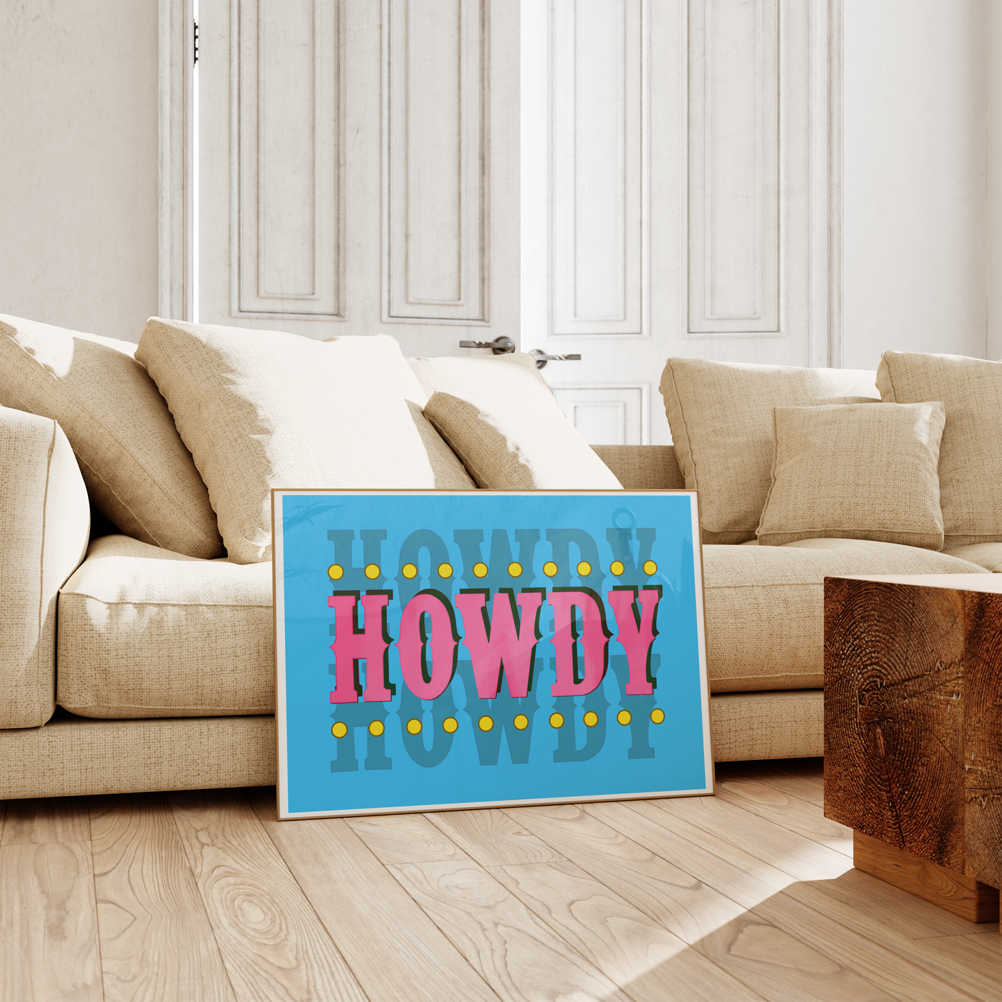 'Howdy' Illustration