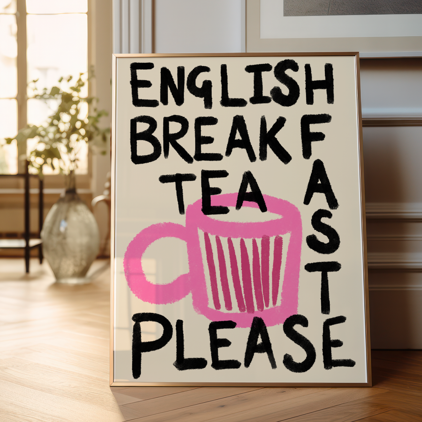 'English Breakfast Tea' Illustration