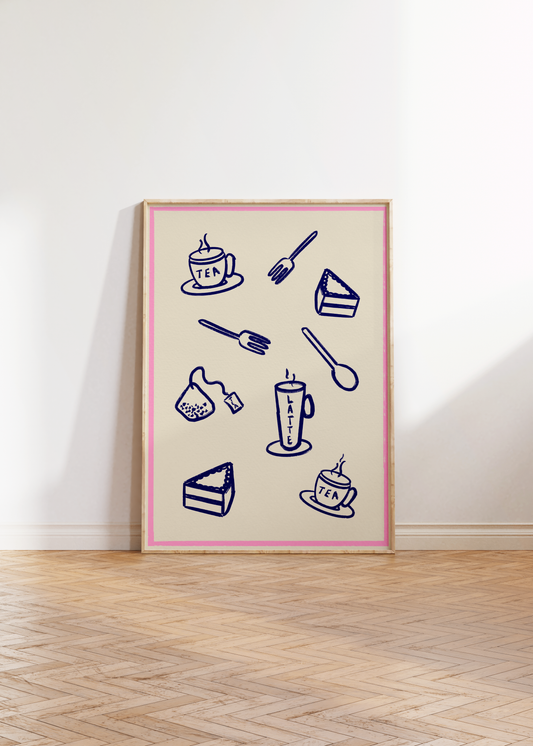 'Tea Time' Illustration