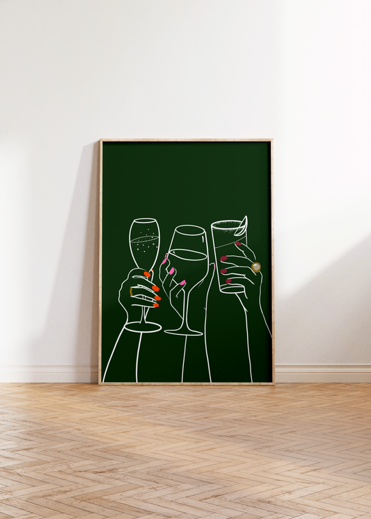 'Cheers!' Illustration